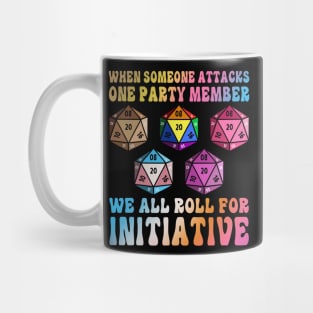 When Someone Attacks One Party Member Mug